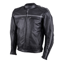 Kurtka Skórzana Wolf Fantom Black