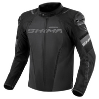 Kurtka Motocyklowa Męska SHIMA SOLID 2.0 BLACK