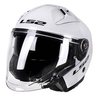 Kask Otwarty LS2 OF603 Iinfinity II Solid White