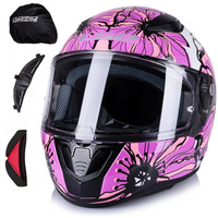 Kask Integralny LS2 FF353 Rapid II Poppies Pink