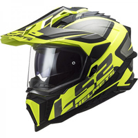 Kask Motocyklowy Enduro LS2 MX701 EXPLORER ALTER BLACK YELLOW