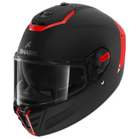 Kask Integralny Shark Spartan RS Blank SP Black Red Matt