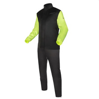 Kombinezon Przeciwdeszczowy Rebelhorn Rain Black Fluo