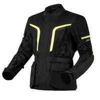 Męska Kurtka Motocyklowa Ozone Sahara Black Fluo