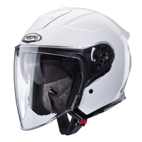 Kask otwarty CABERG JET FLYON II SOLID WHITE