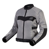 Damska Kurtka Motocyklowa Ozone Dart Lady Silver Black