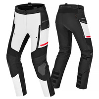 Damskie Spodnie Motocyklowe SHIMA DUNE LADY SHORT czarny biały