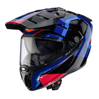 Kask adventure CABERG DUAL TANAMI SCRAM BLACK BLUE RED