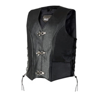 Kamizelka Skórzana Ozone Rino Black