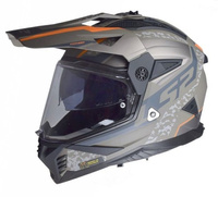 Kask Motocyklowy Adventure LS2 MX702 PIONEER II DEVOR matowy