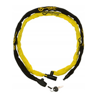 Łańcuch z Zamkiem Auvray K-Bloc 90cm 4mm Żółty