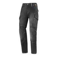 Spodnie Męskie Jeansowe Motocyklowe SECA SQUARE II BLACK