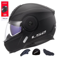 Kask Szczękowy LS2 FF902 SCOPE II SOLID czarny matowy