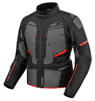 Kurtka Motocyklowa SHIMA DUNE JKT czarny czerwony
