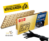 Łańcuch Napędowy DID 520 ERV7 118 Złoty