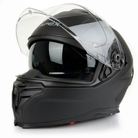 Kask Integralny Apex FI200 SOLID czarny matowy