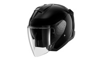 Kask Otwarty Motocyklowy SHARK SKWAL JET BLANK GLOSS BLACK