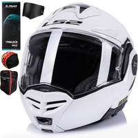 Kask Szczękowy LS2 FF901 Advant X Solid White