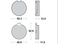Klocki Hamulcowe TRW MCB70