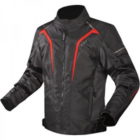 Kurtka Motocyklowa Tekstylna LS2 SEPANG BLACK DARK GREY RED