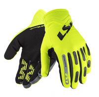 Rękawice Męskie Motocyklowe LS2 BEND YELLOW GREY