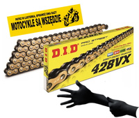 Łańcuch Napędowy DID 428 VX 130 Złoty