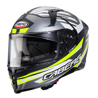 Kask Integralny Motocyklowy CABERG AVALON X KIRA BLACK GREY YELLOW