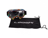 Gogle Motocyklowe Enduro MX Multicolor Leoshi