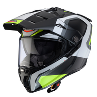 Kask adventure CABERG DUAL TANAMI SCRAM BLACK GREY YELLOW