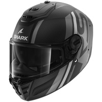 Kask Integranly Shark Spartan RS Carbon Shawn Black Grey Matt