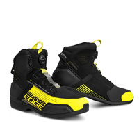 Buty Motocyklowe Krótkie SHIMA EDGE WP FLUO czarny żółty