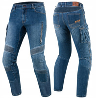 Spodnie Motocyklowe Rebelhorn Vandal Denim Blue