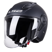 Kask Otwarty LS2 OF616 Airflow II Solid Black Matt