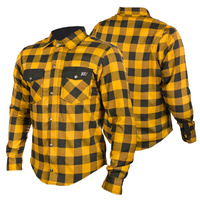 Koszula Motocyklowa WOLF LS01 żółty