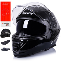 Kask integralny LS2 FF800 STORM II SOLID BLACK