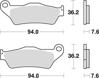Klocki Hamulcowe TRW MCB648