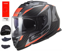 Kask integralny LS2 FF800 STORM II RACER MATT TITAN FLUO