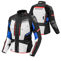 Damska Kurtka Motocyklowa SHIMA DUNE LADY czarny niebieski biały