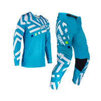 Zestaw LEATT Koszulka + Spodnie Moto Ride Kit 3.5 Cyan