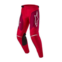 Alpinestars Spodnie MX Racer Burgundowy Czerwony