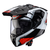 Kask adventure CABERG DUAL TANAMI SCRAM BLACK RED WHITE