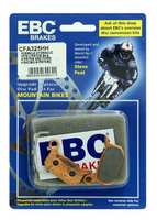 EBC KLOCKI ROWEROWE CFA325HH METALICZNE