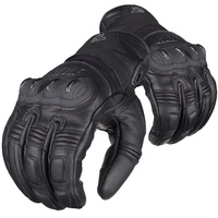 Rękawice Motocyklowe TW40 WOLF LETO skóra czarny