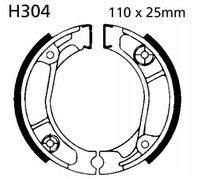 Szczęki Hamulcowe EBC H304