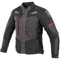 Kurtka Motocyklowa BUSE MONTEREY czarny szary membrana