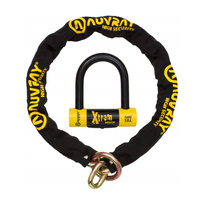 Zestaw Łańcuch z Kłódką Auvray Xtrem Medium 120cm 13,5mm