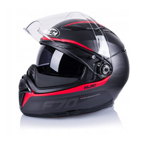 Kask Integralny HJC F70 Feron Black Red Mat