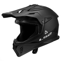 Kask Motocyklowy Enduro LS2 MX708 FAST II BLACK MATT