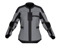 Damska Kurtka Motocyklowa Rebelhorn Scandal II Lady Silver