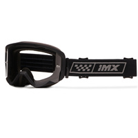 GOGLE IMX ENDURANCE RACE GOG BLACK/GREY (SZYBA DARK SMOKE + CLEAR)